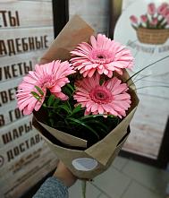 Букет цветов из:  Герберы #REPLACE_PRED# Москве