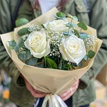 Букет цветов из:  Розы #REPLACE_PRED# Лешуконском