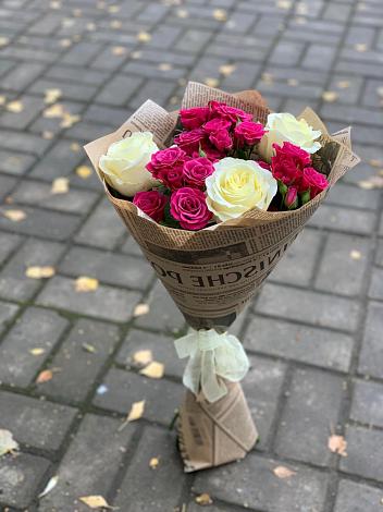 Букет цветов из: Розы в Лешуконском