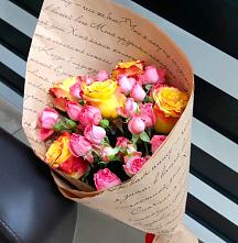 Букет цветов из:  Розы #REPLACE_PRED# Лешуконском